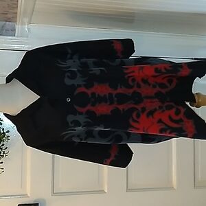 Vintage 1990s Y2K G.O.Graphic button down casual